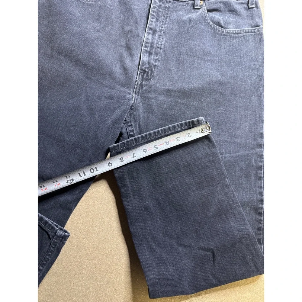 Levi's vtg y2k 505 Regular Fit Straight Leg faded Black Denim Jeans Mens W40 L30